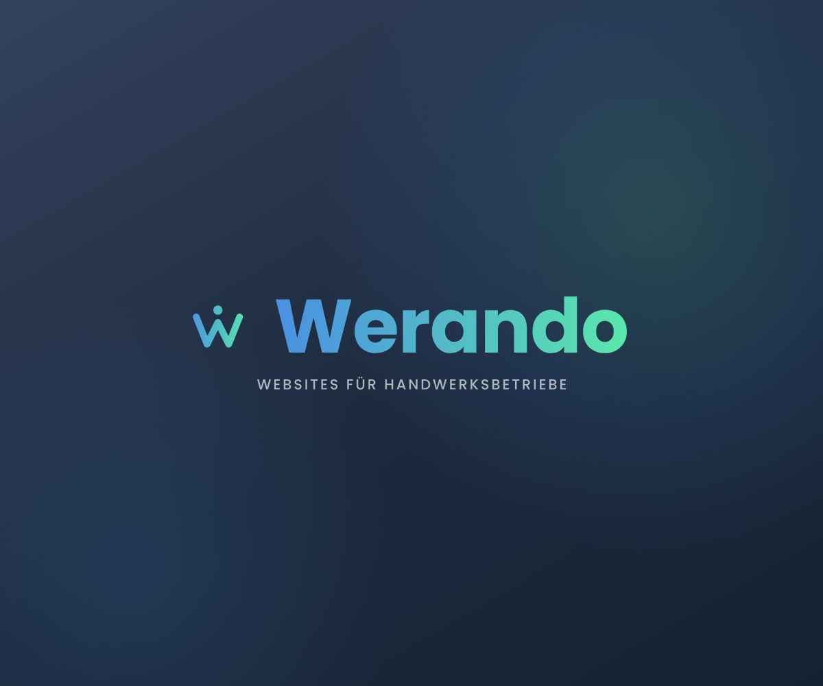 Werando: Websites für Handwerksbetriebe